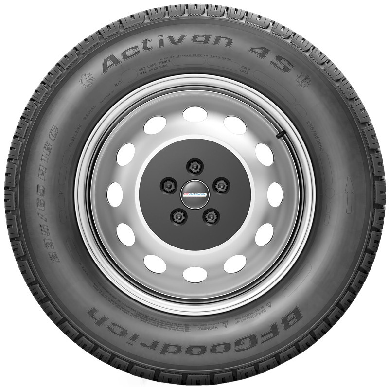 BFGoodrich Activan 4S - detail bočnice pneumatiky BFGoodrich Activan 4S - detail bočnice pneumatiky