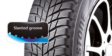 Bridgestone Blizzak LM001 EVO - brždění a ovladatelnost na sněhu. 