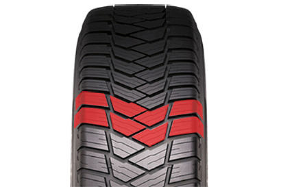 Rozložení kontaktního tlaku.