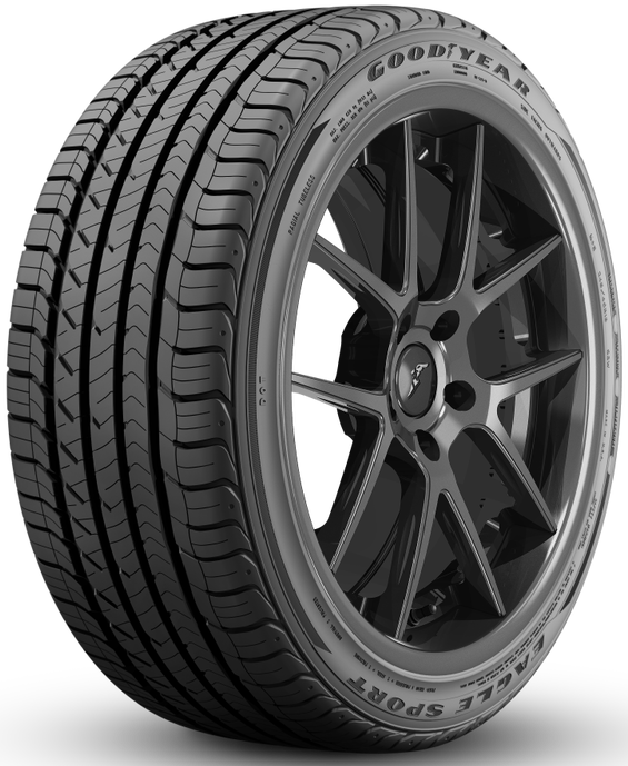 Goodyear Eagle Sport All Season - pohled na pneu. Goodyear Eagle Sport All Season - pohled na pneu.