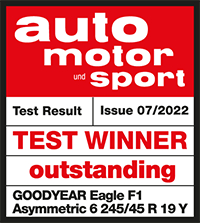 Auto moto sport Test Winner Goodyear