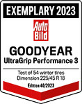 Auto Bild Rozměr: 225/45R18 Příkladný, 2. místo z 54 Auto Bild Rozměr: 225/45R18 Příkladný, 2. místo z 54