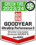 Auto Bild Rozměr: 225/45R18 Green Tire 2023/24, 2. místo z 54 Auto Bild Rozměr: 225/45R18 Green Tire 2023/24, 2. místo z 54