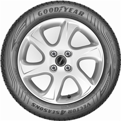 Goodyear Vector 4Season Generace 2 - pohled na boniči pneumatiky