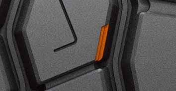 Hankook Smart Work AM11 - Drážky s odstupňovanou hranou.