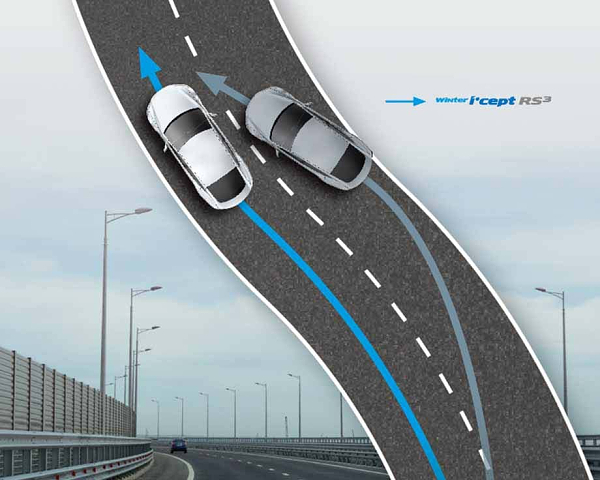 Hankook W462B - lepší ovládatelnost 