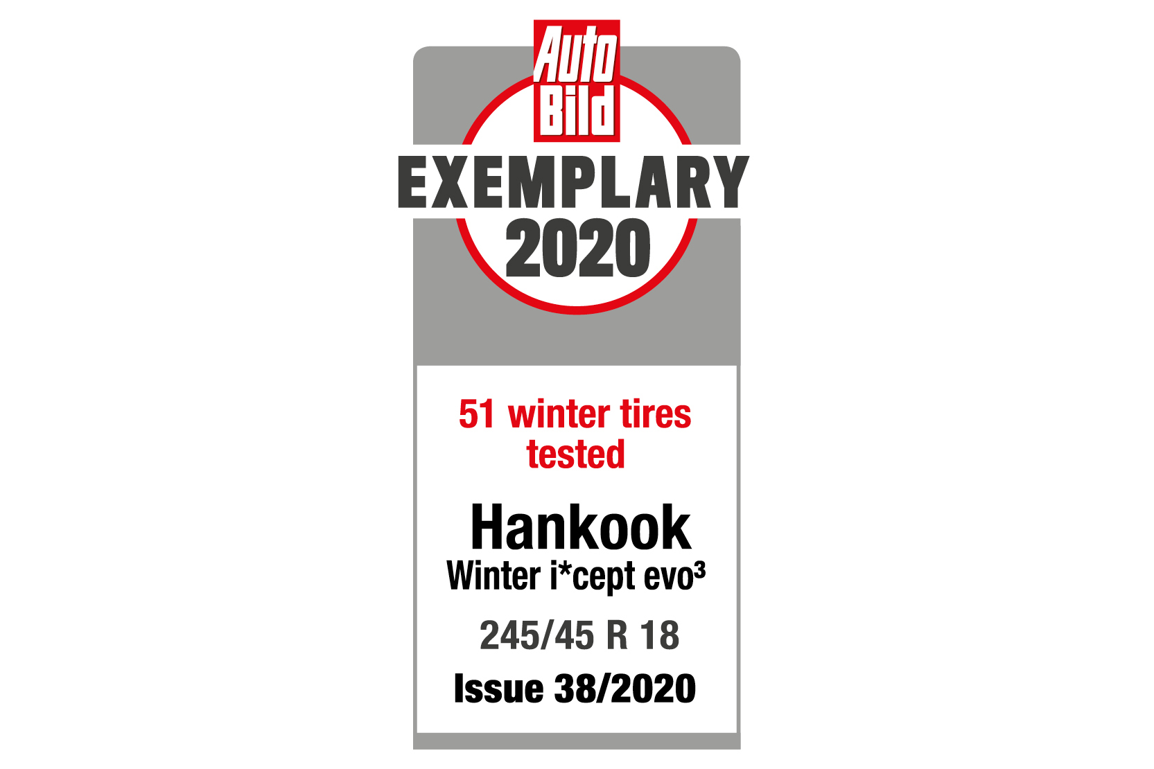 Hankook winter i*cept evo3 - AutoBild - hodnocení