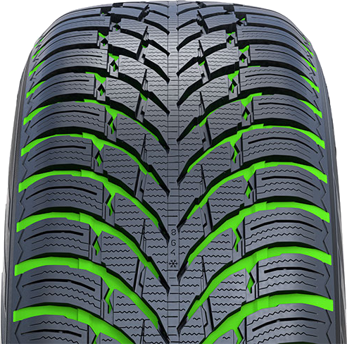 Nokian WR SUV 4 - drážky pro sníh.