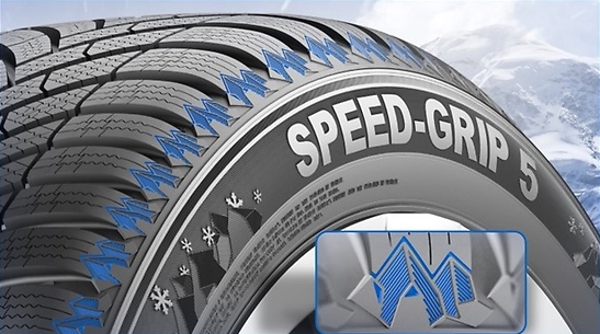 Semperit - Speed Grip 5 - atraktivní vzhled