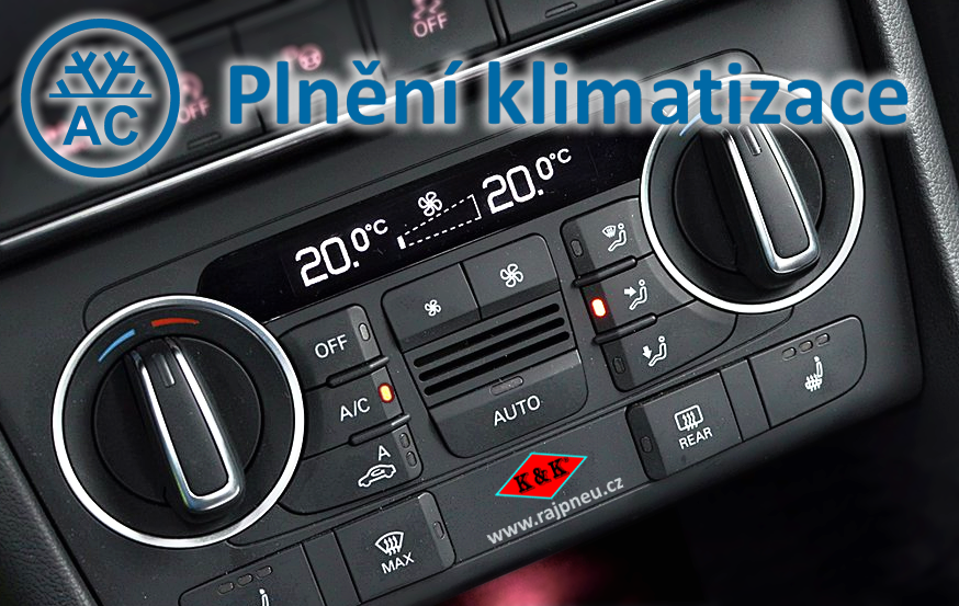 Plnění klimatizace novým chladivem R1234yf Ostrava Šenov
